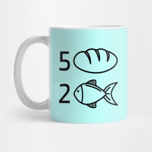 5 Loaves And 2 Fishes Mug